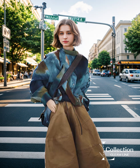 Cross Neck Blouse